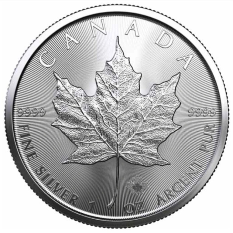 1 oz Canadian Maple Leaf Silver Coin