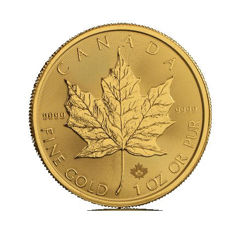 1 oz Canadian Maple Leaf Gold Coin