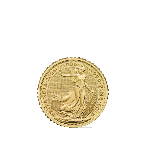 1/10 oz British Britannia Gold Coin
