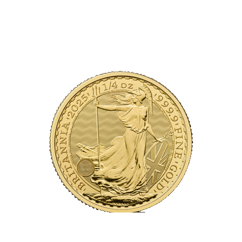1/4 oz British Britannia Gold Coin
