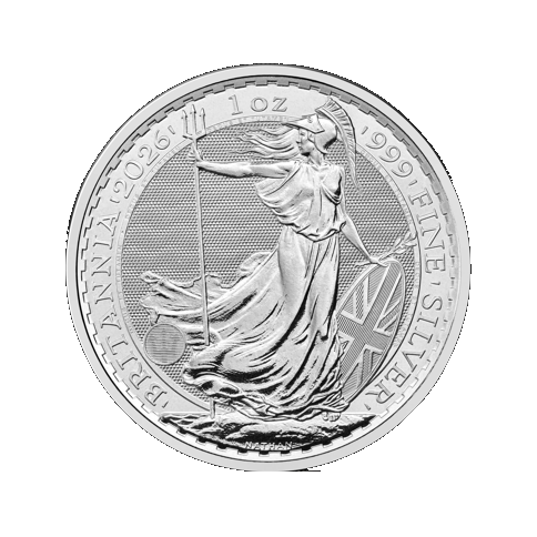 1 oz British Britannia Silver Coin